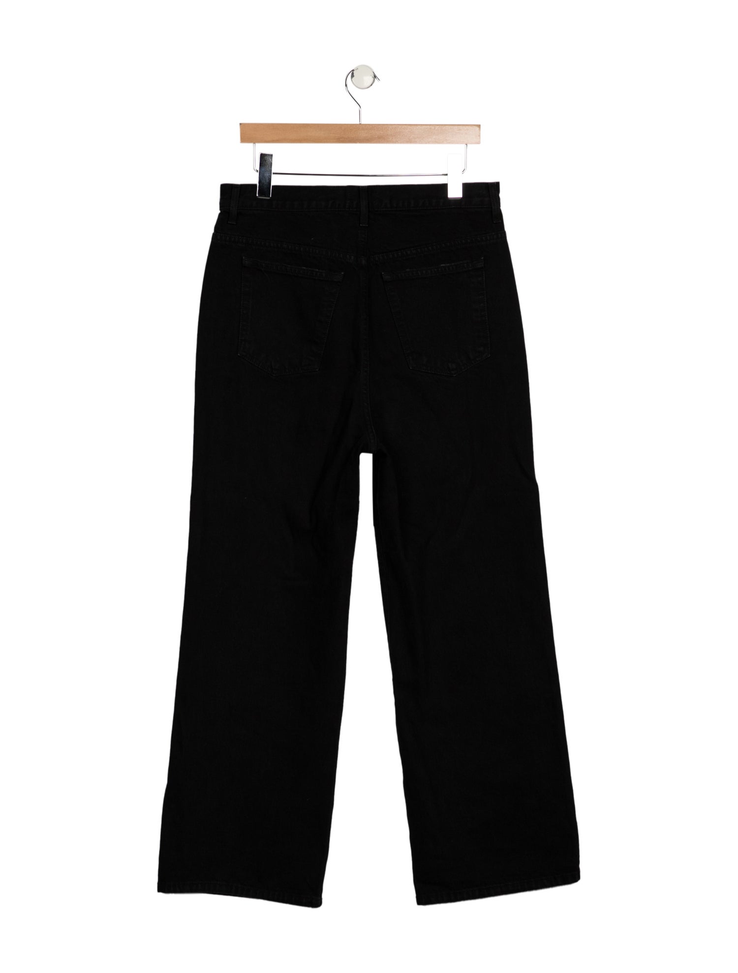 Khaite High-Rise Wide Leg Jeans