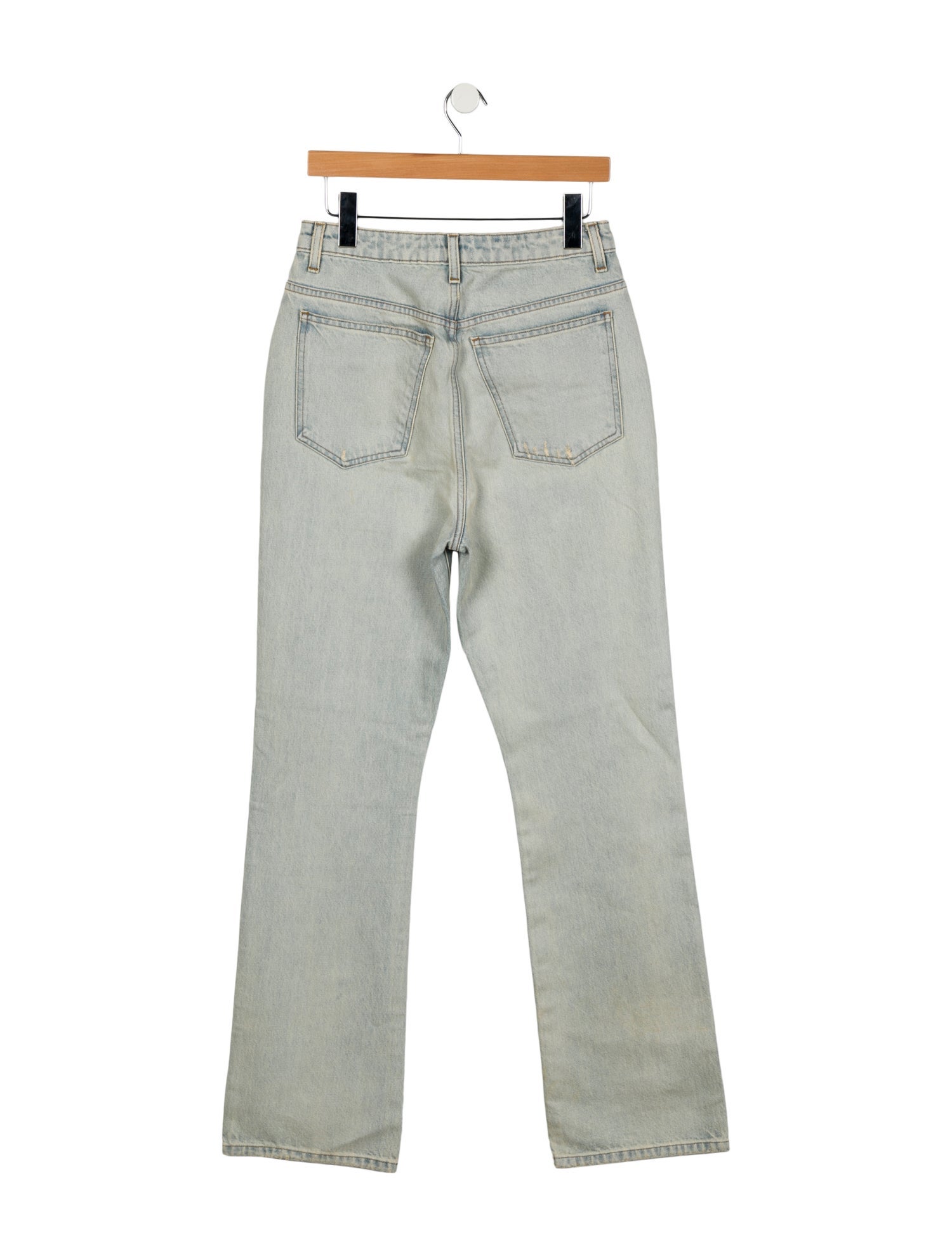 Khaite High-Rise Wide Leg Jeans