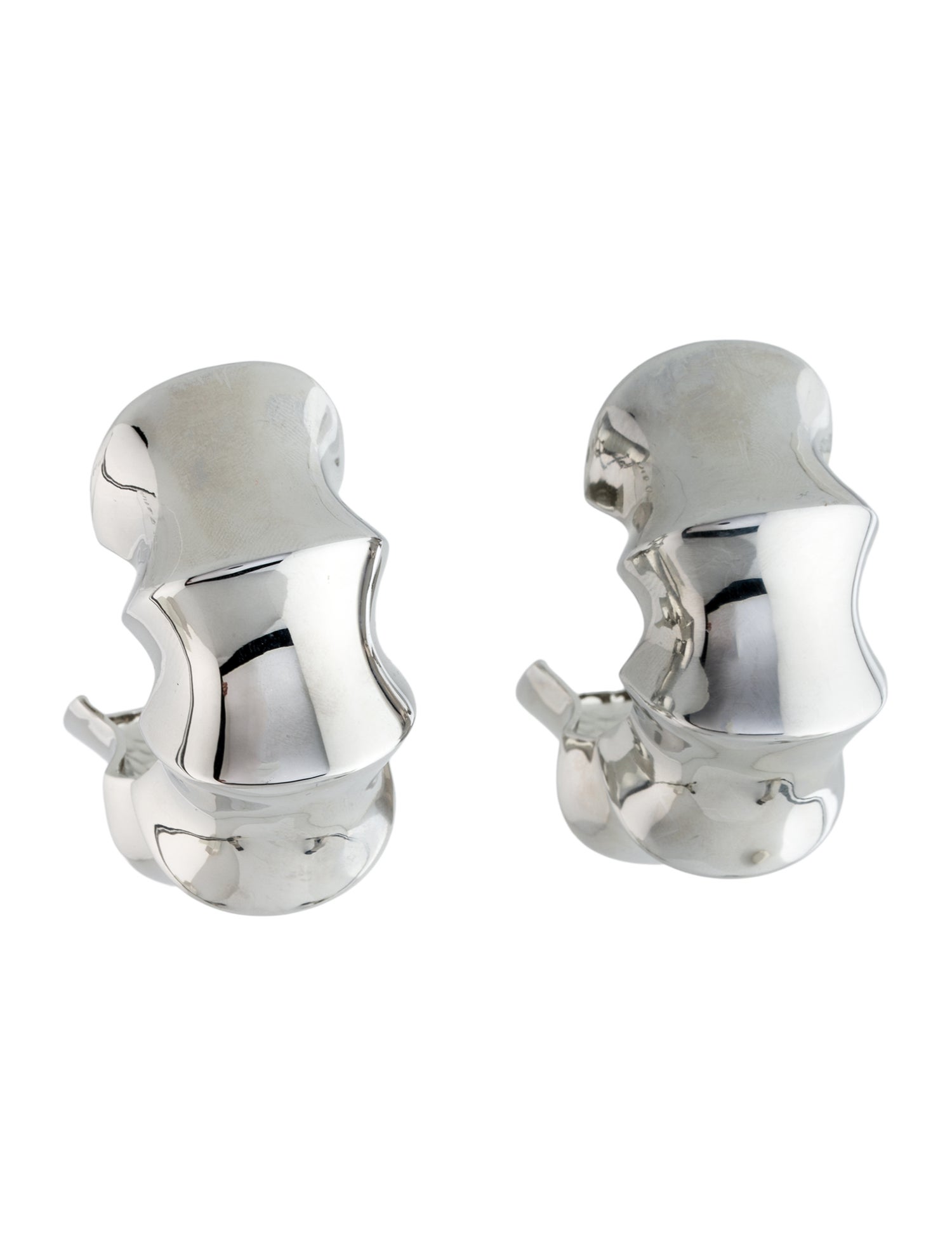 Khaite Julius Loop Medium Hoop Earrings