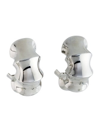 Khaite Julius Loop Medium Hoop Earrings