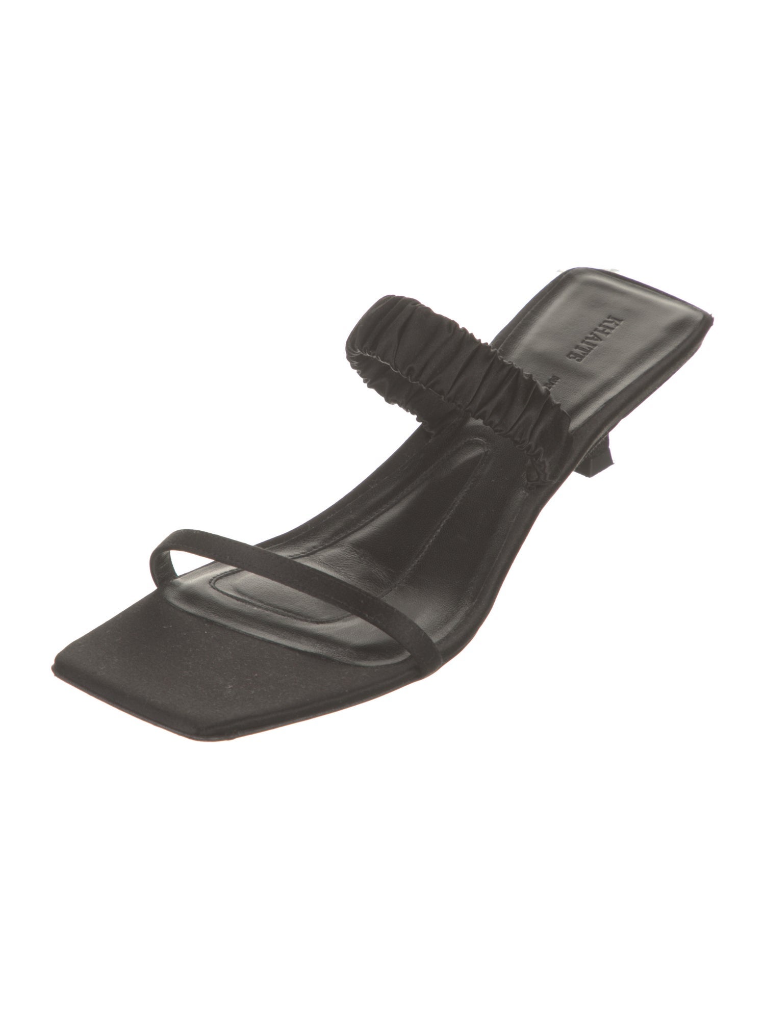 Khaite Satin Slides