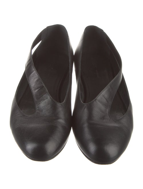 Khaite Leather Ballet Flats