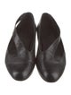Khaite Leather Ballet Flats