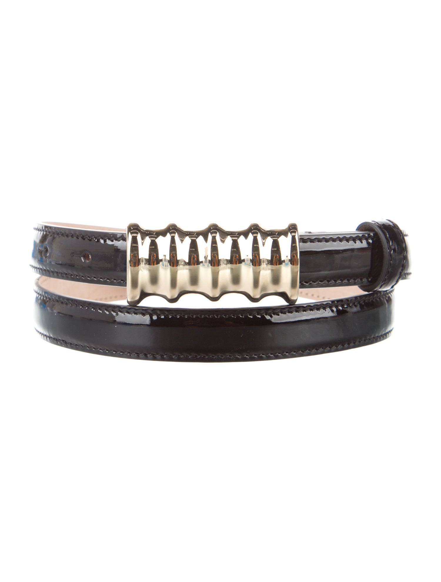 Khaite Skinny Leather Belt