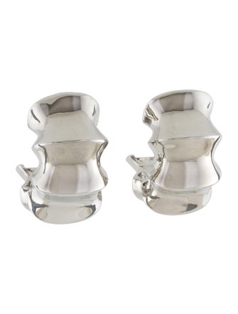 Khaite Julius Loop Medium Earclip Earrings