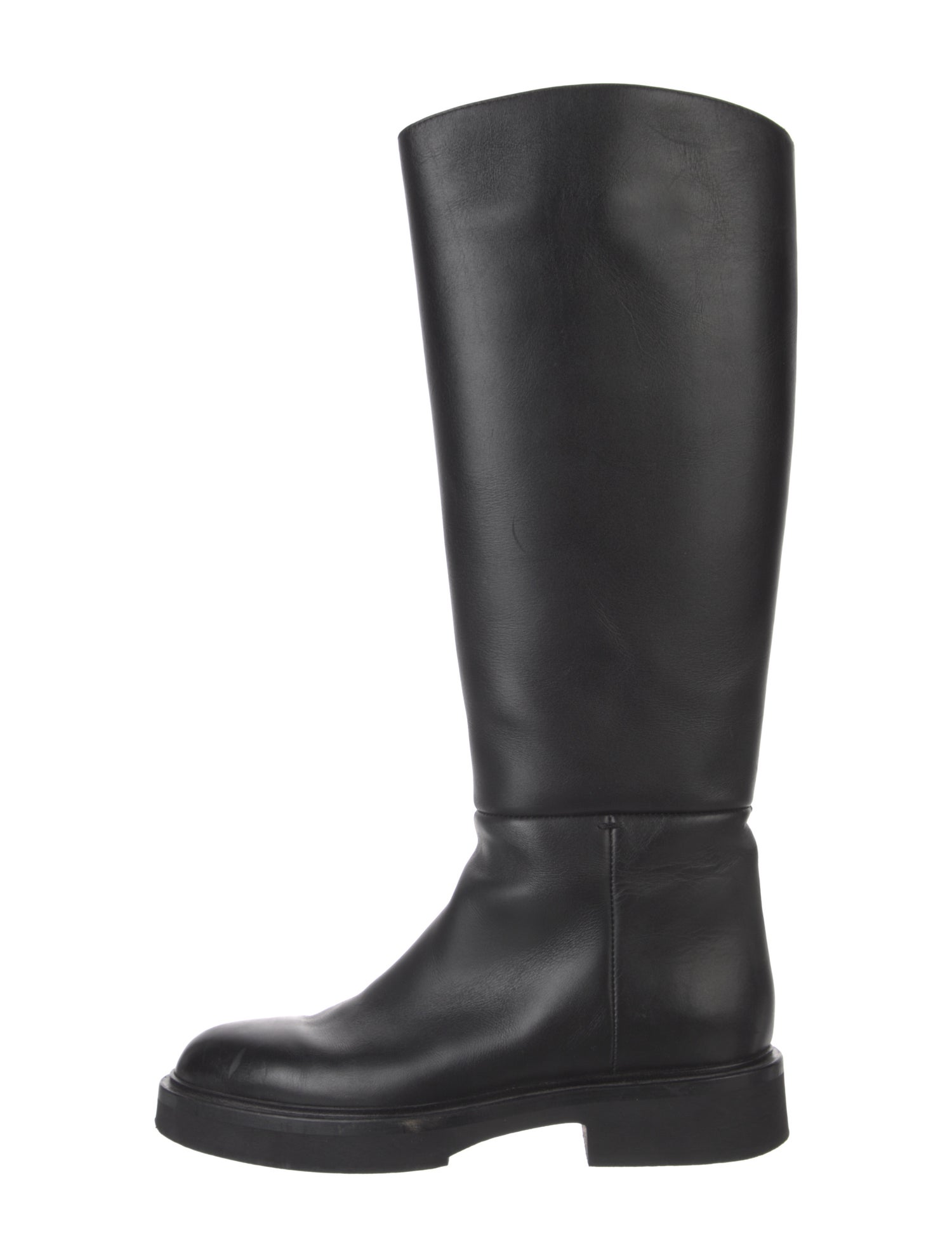 Khaite Leather Riding Boots