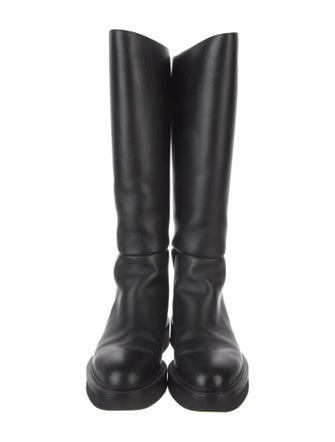 Khaite Leather Riding Boots