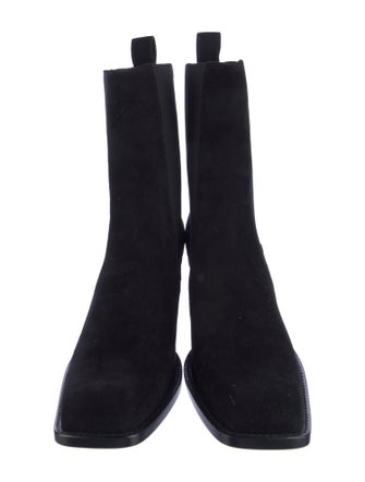 Khaite Suede Chelsea Boots