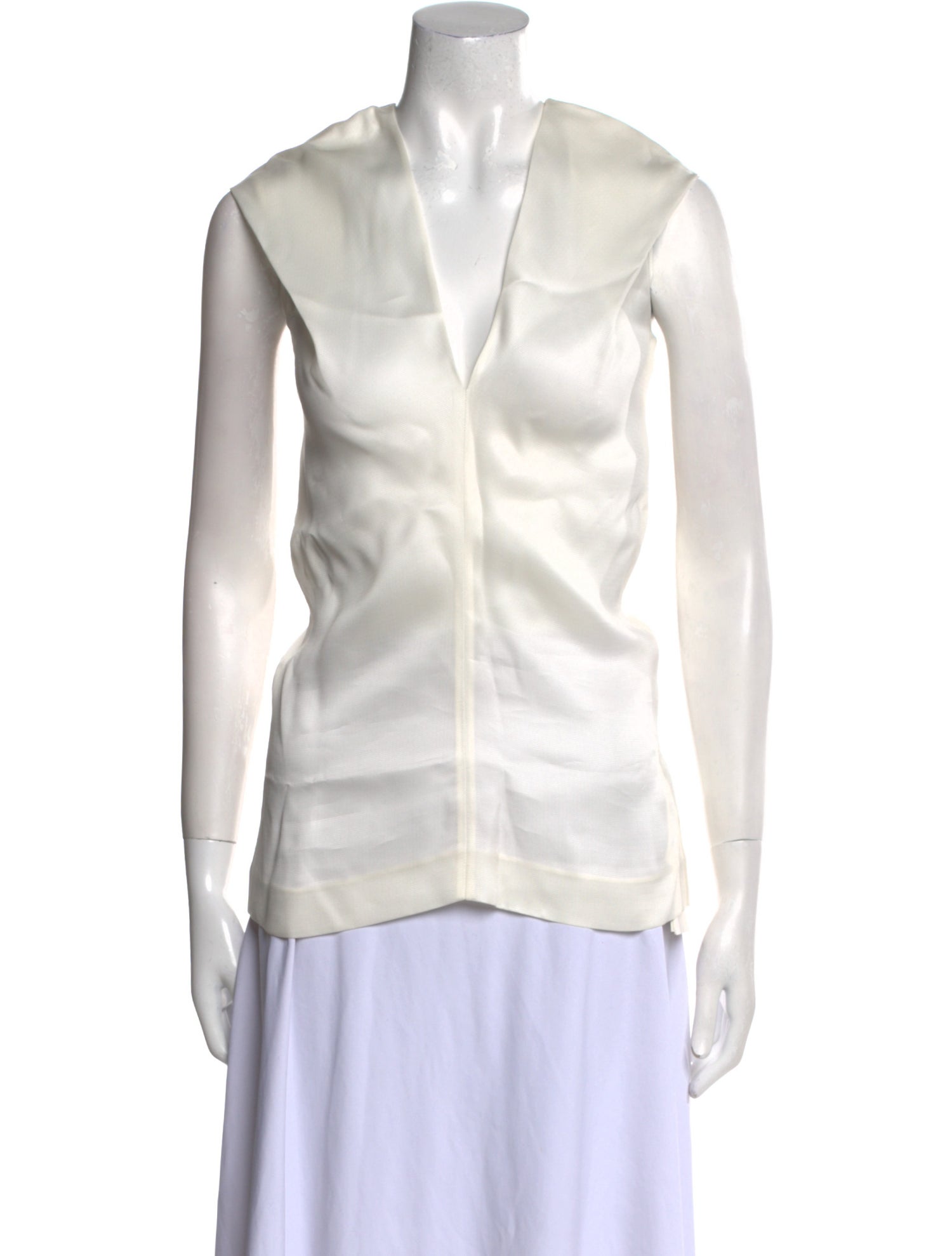 Khaite Silk V-Neck Tunic