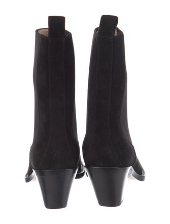 Khaite Suede Chelsea Boots