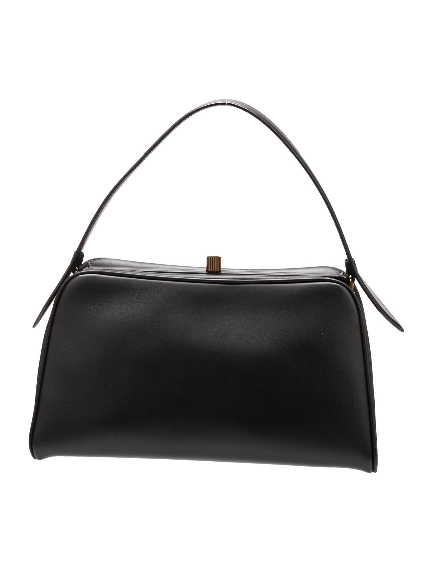 Khaite Leather Top Handle Bag