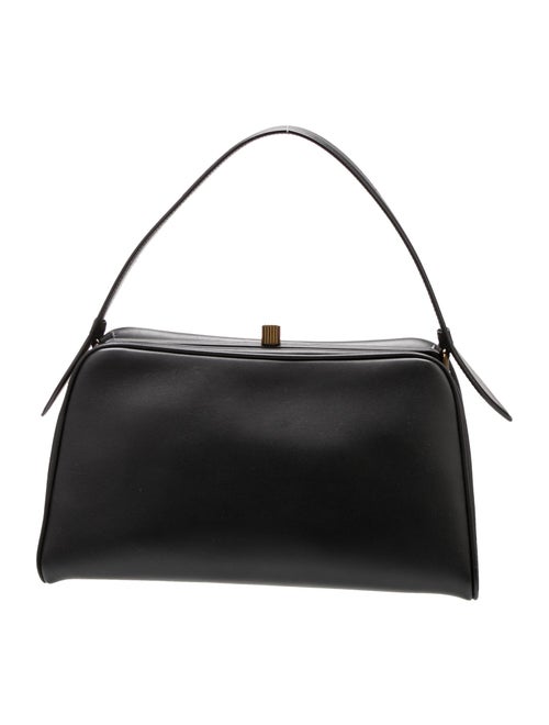 Khaite Leather Top Handle Bag