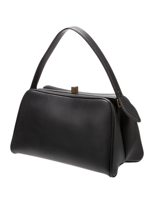 Khaite Leather Top Handle Bag