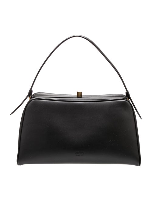 Khaite Leather Top Handle Bag