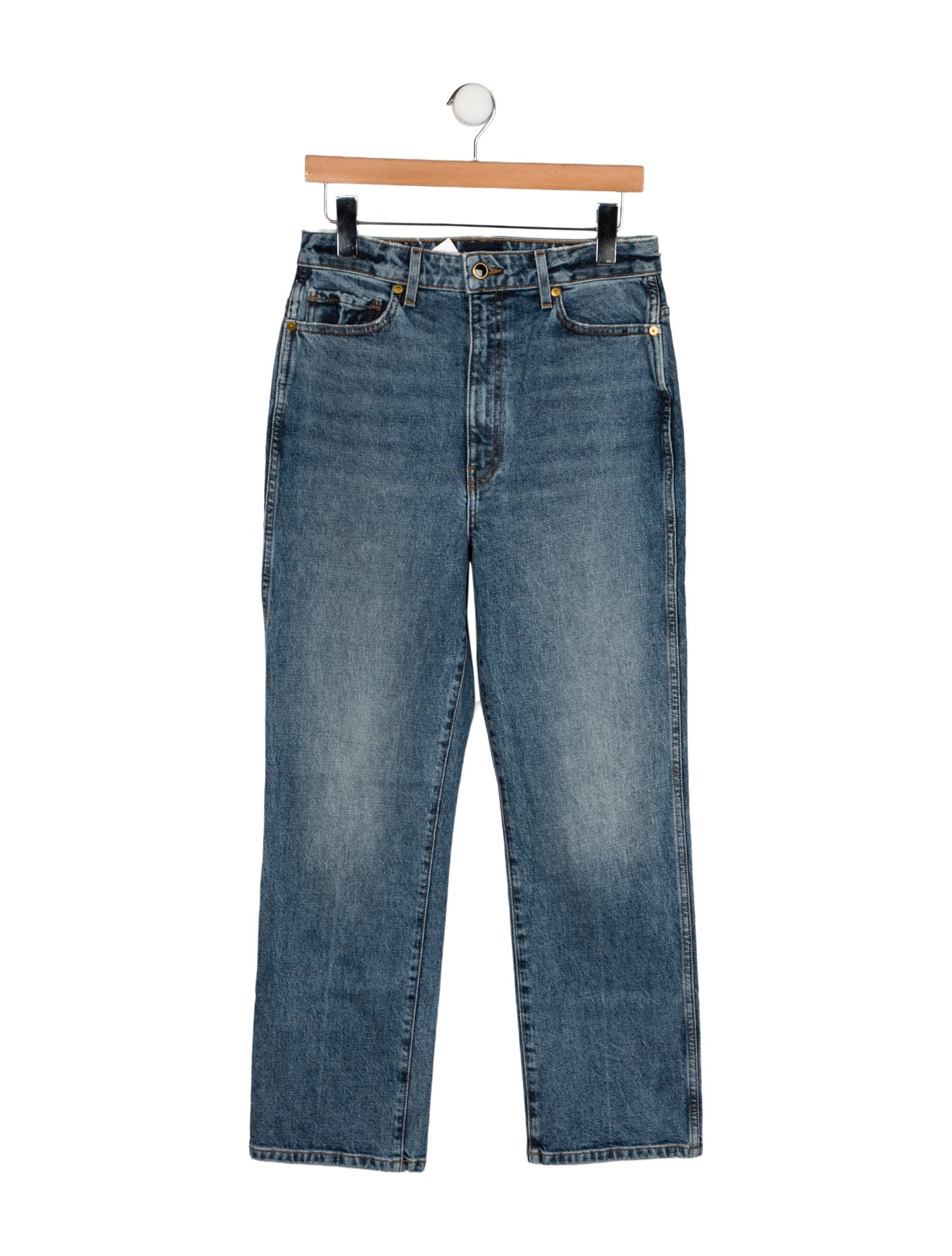 Khaite Abigail Straight Leg Jeans w/ Tags