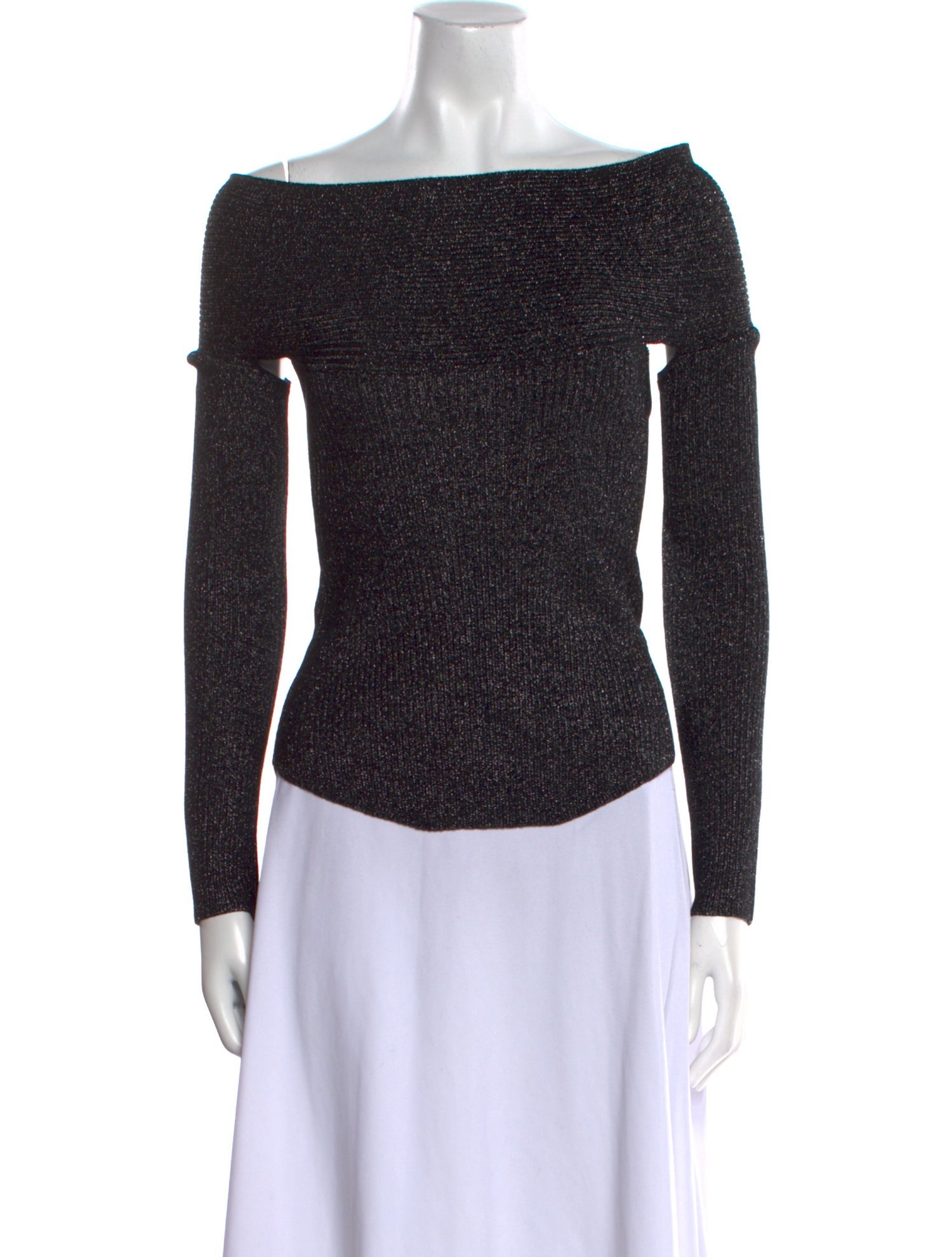 Khaite Virgin Wool Off-The-Shoulder Sweater