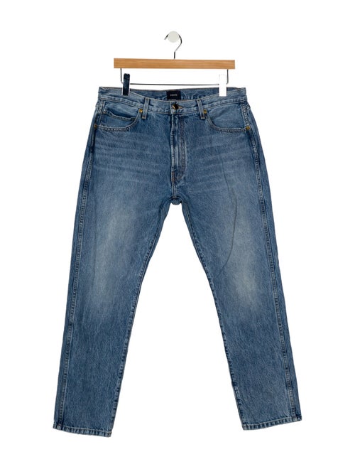 Khaite High-Rise Straight Leg Jeans