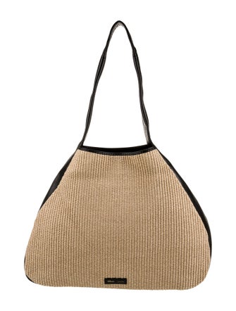 Khaite Raffia Hobo