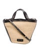 Khaite Raffia Top Handle Bag