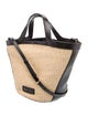 Khaite Raffia Top Handle Bag