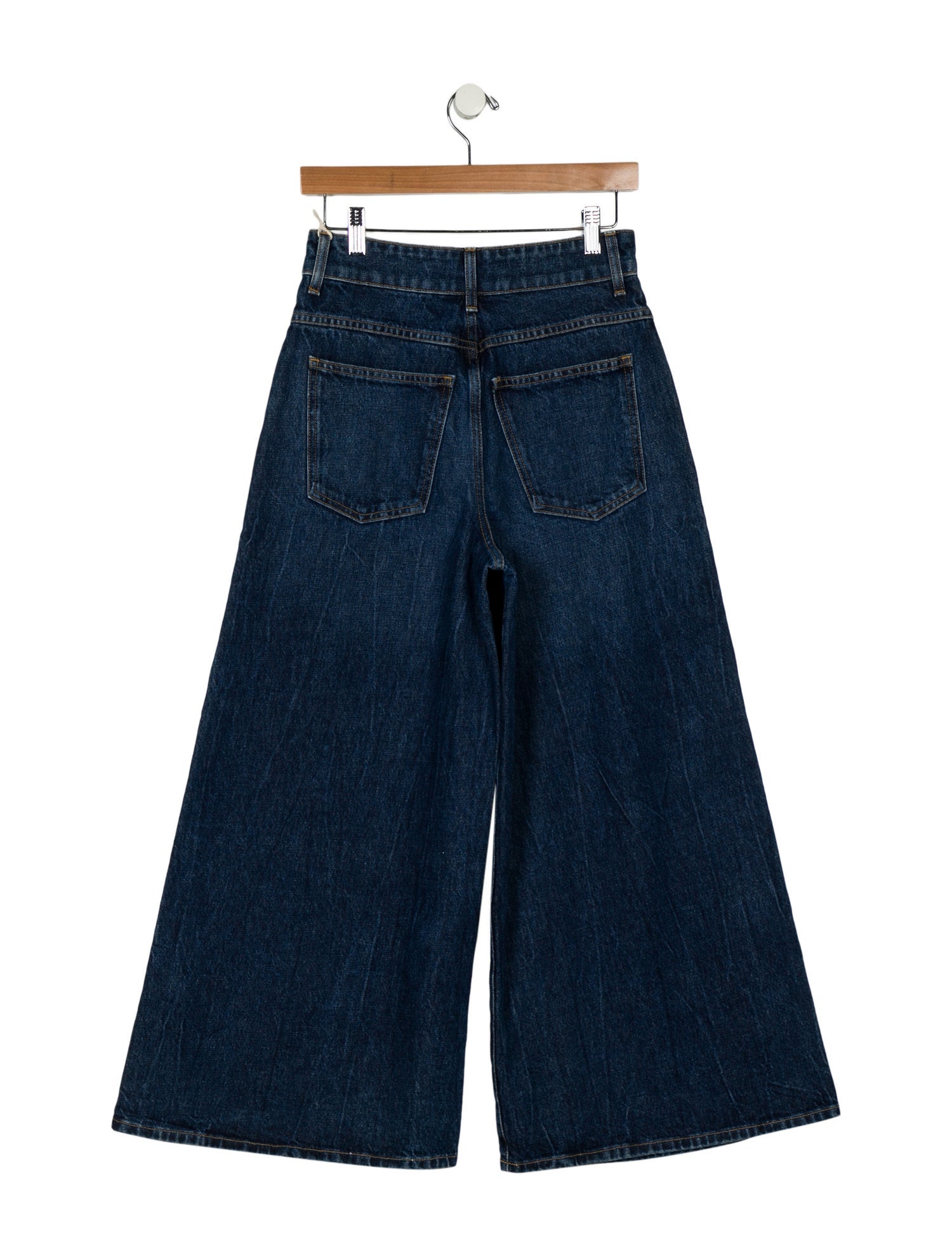 Khaite High-Rise Wide Leg Jeans w/ Tags