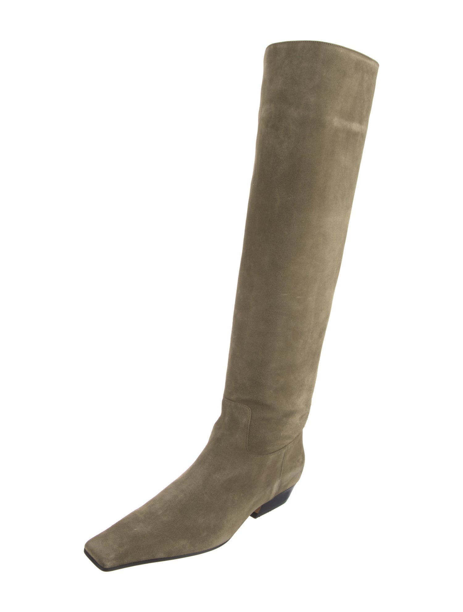 Khaite Suede Riding Boots