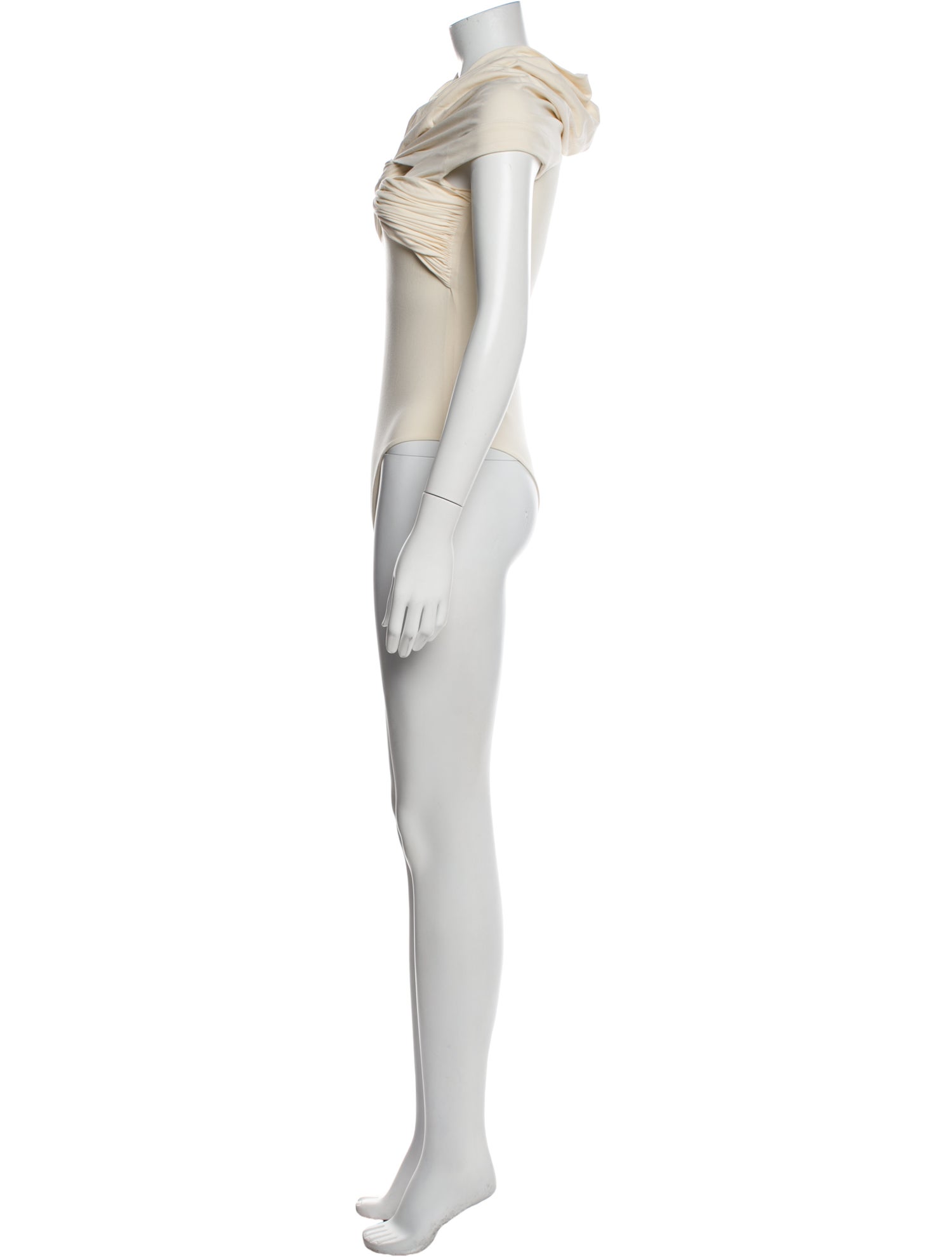 Khaite Cowl Neck Sleeveless Bodysuit