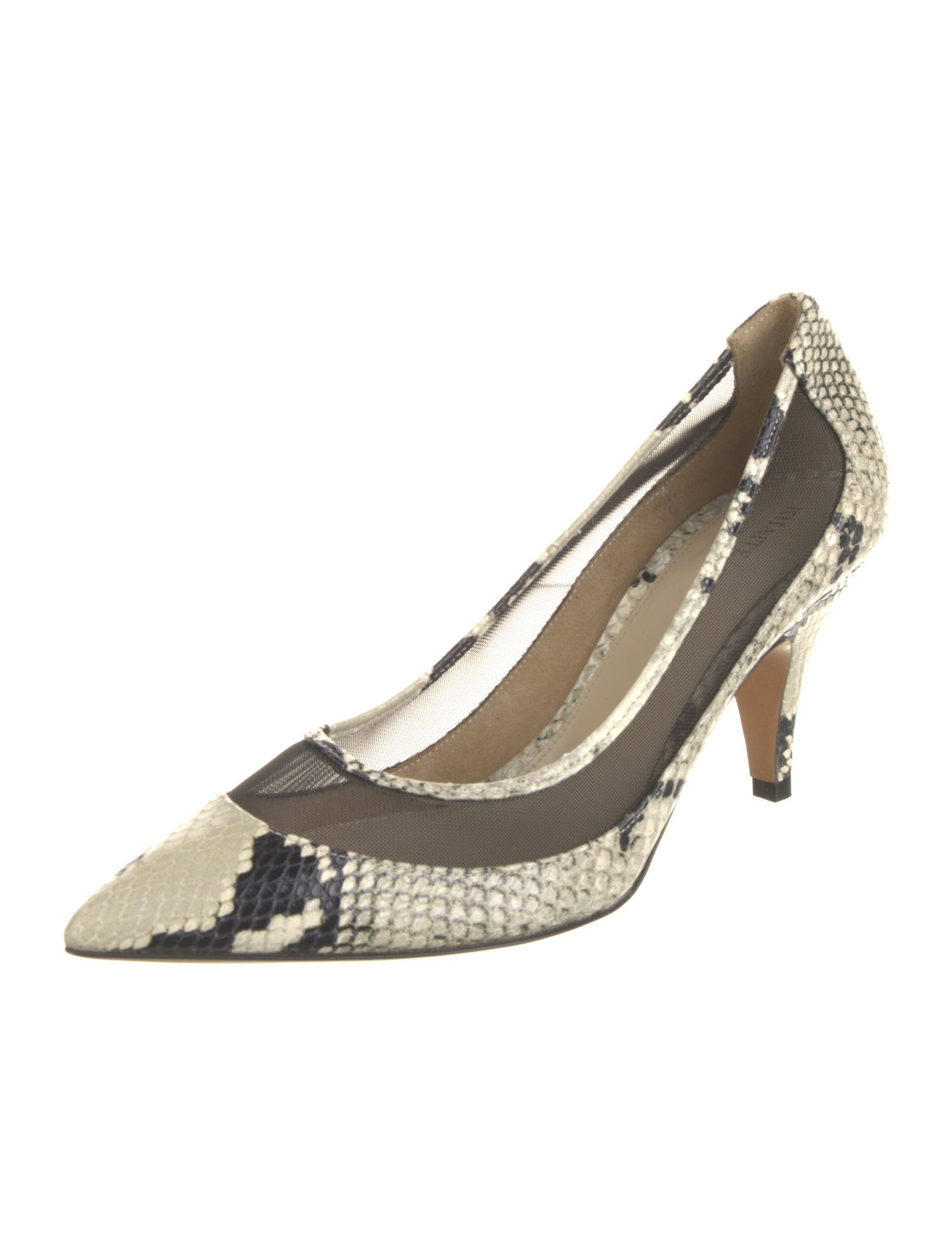 Khaite Python Animal Print Pumps