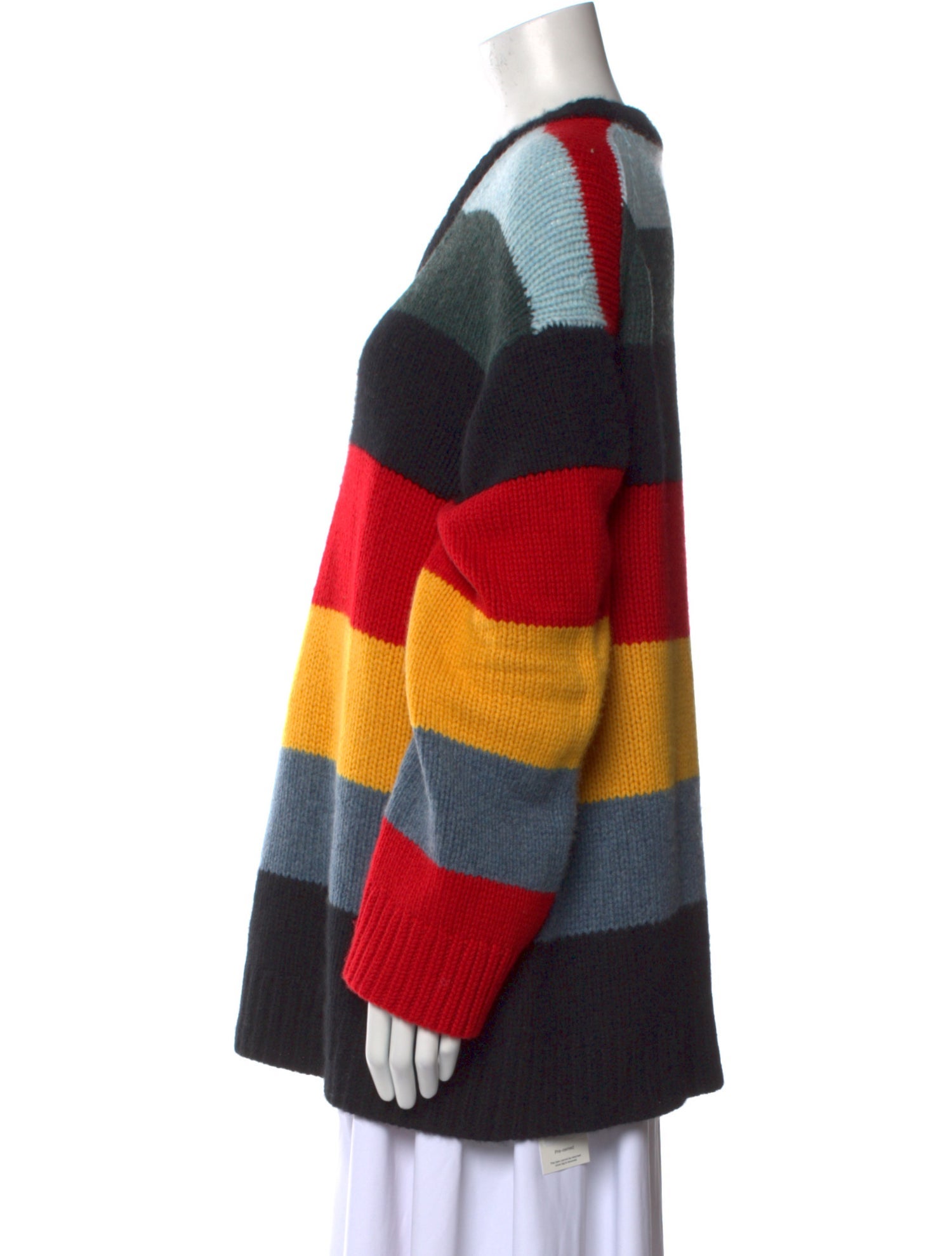 Khaite Cashmere Striped Sweater