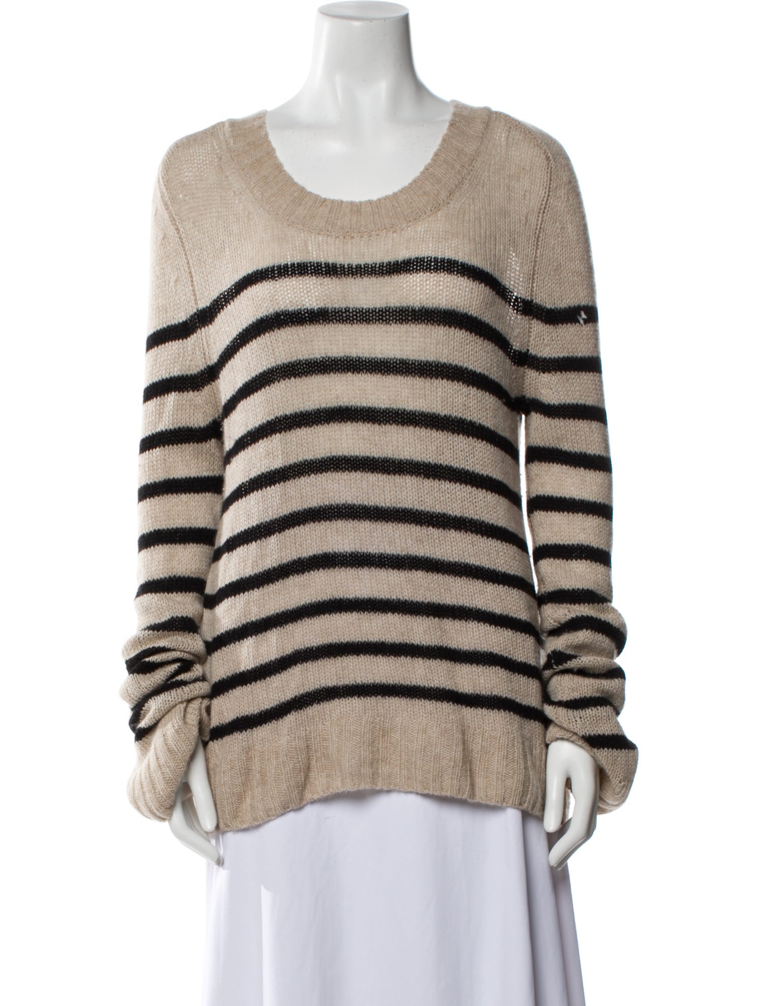 Khaite Cashmere Striped Sweater