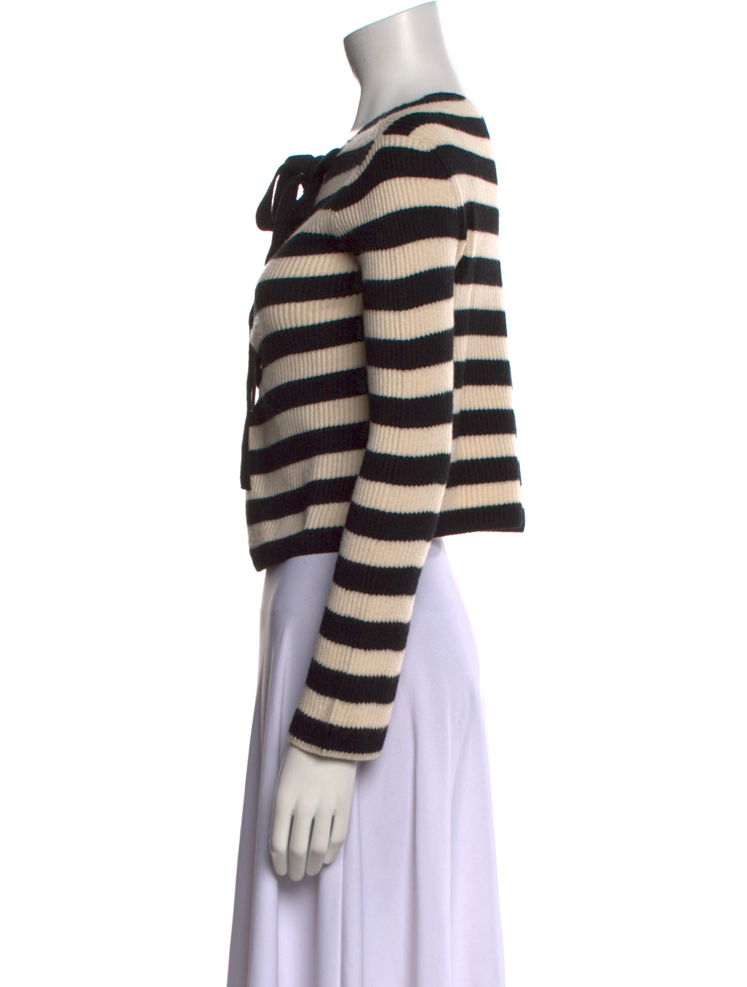 Khaite Merino Wool Striped Sweater