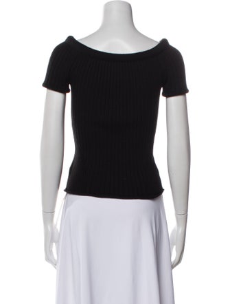 Khaite Wool Scoop Neck T-Shirt
