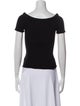 Khaite Wool Scoop Neck T-Shirt