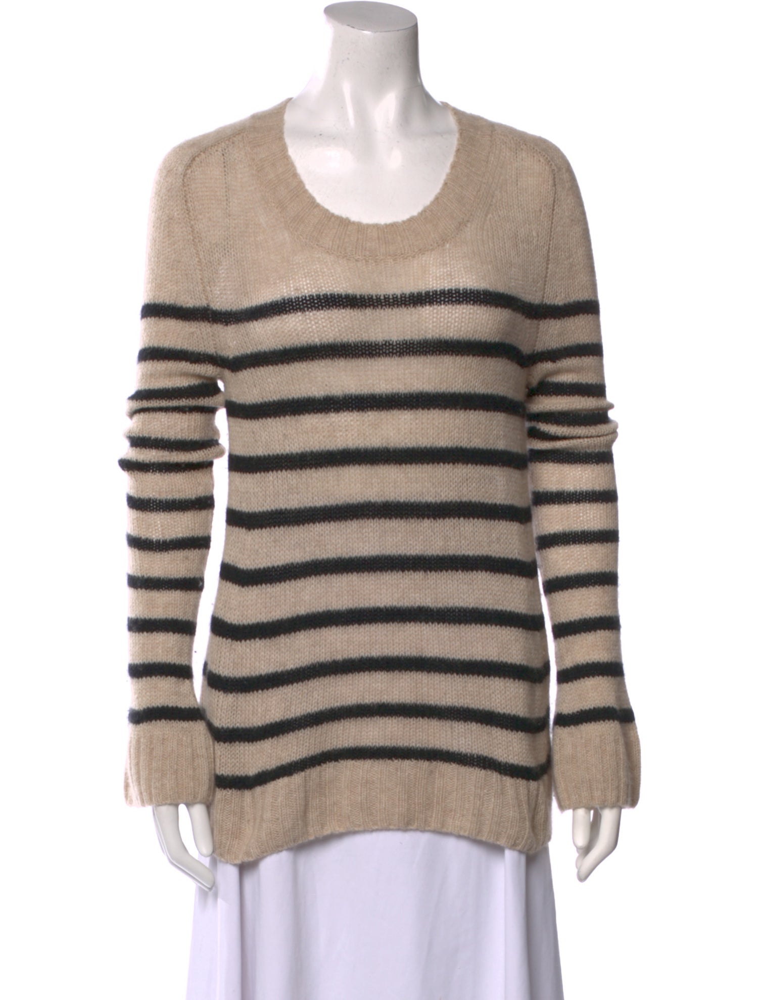 Khaite Cashmere Striped Sweater