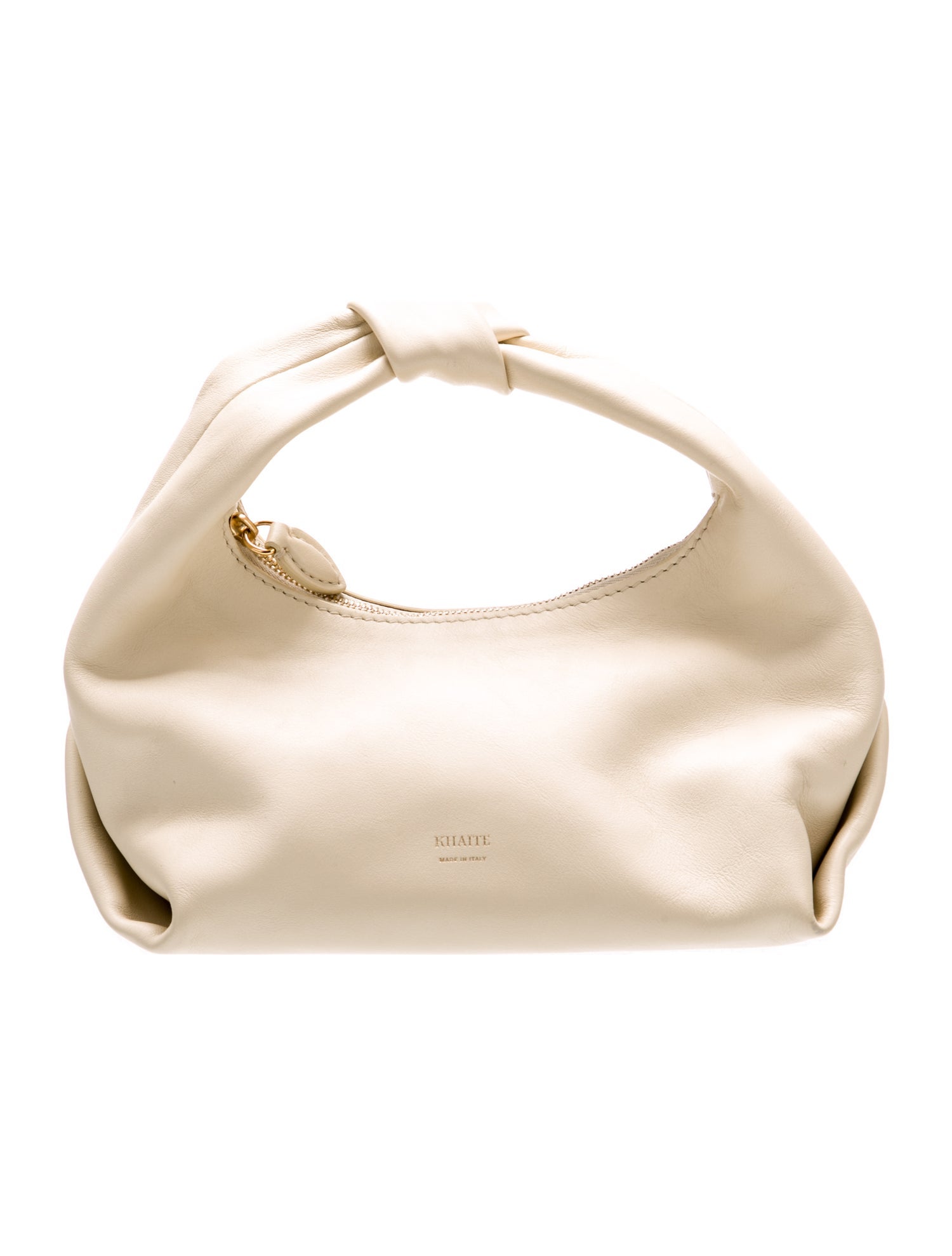 Khaite Leather Top Handle Bag