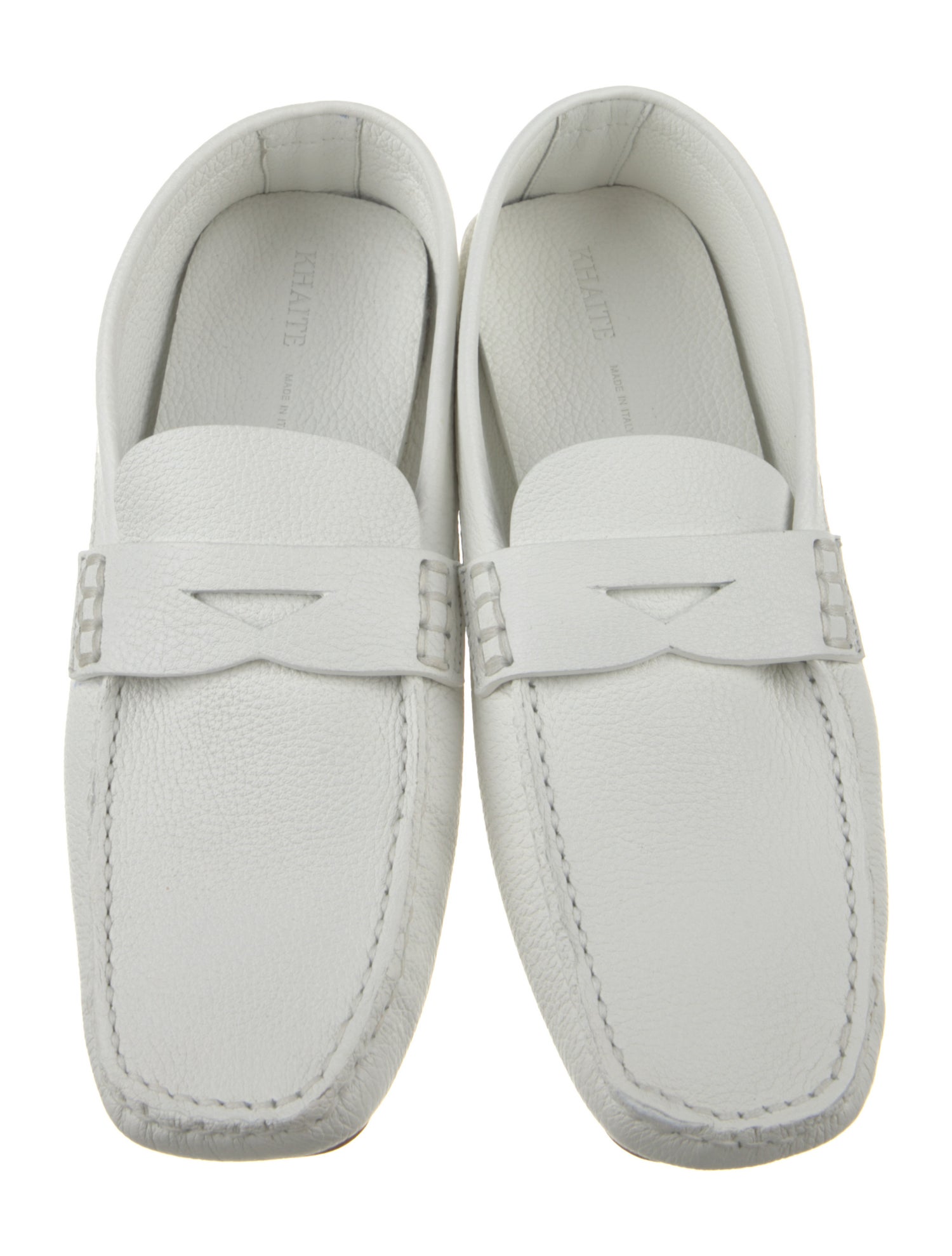 Khaite Leather Loafers