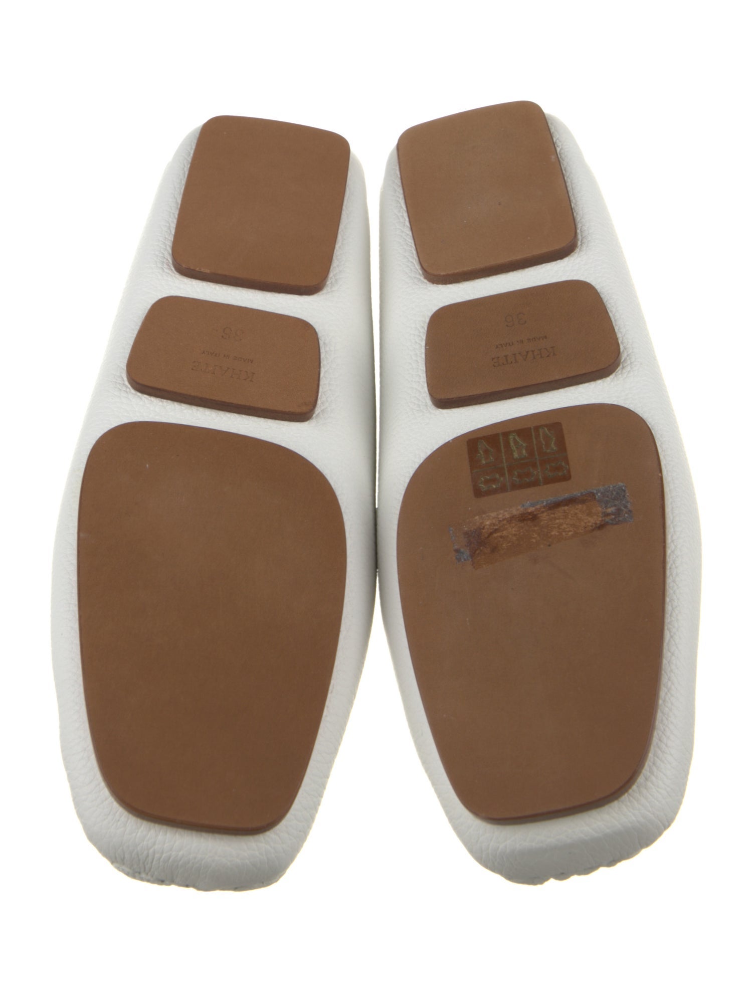 Khaite Leather Loafers