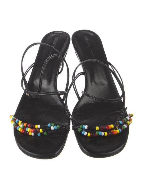Khaite Leather Sandals