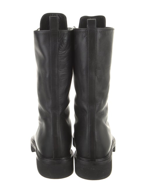 Khaite Leather Combat Boots