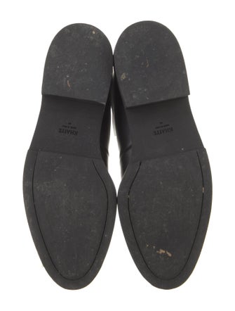 Khaite Leather Combat Boots