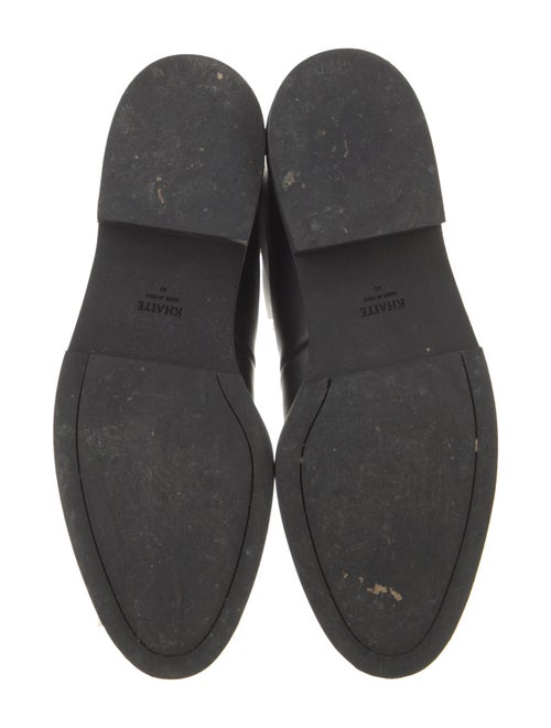 Khaite Leather Combat Boots