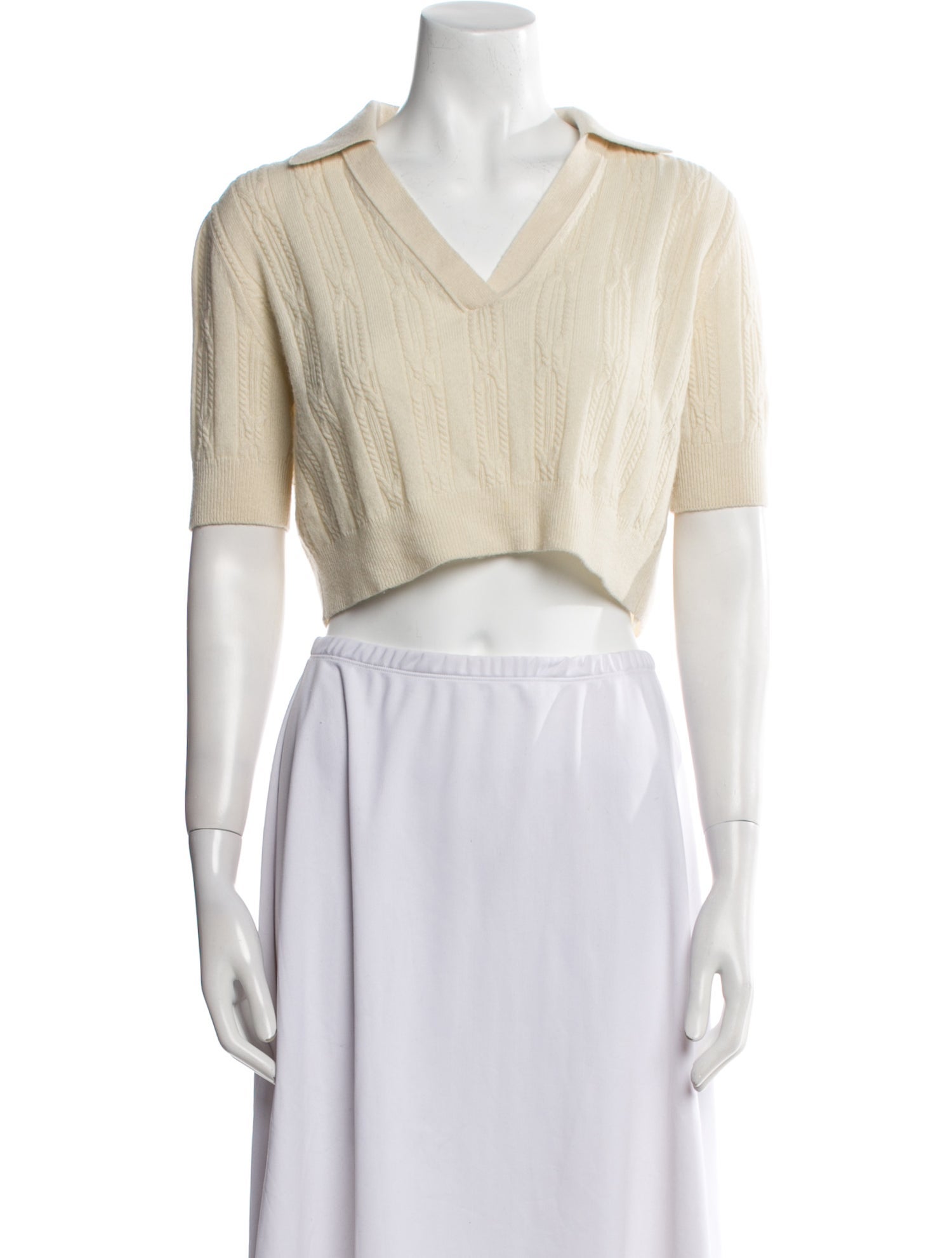 Khaite Cashmere V-Neck Sweater