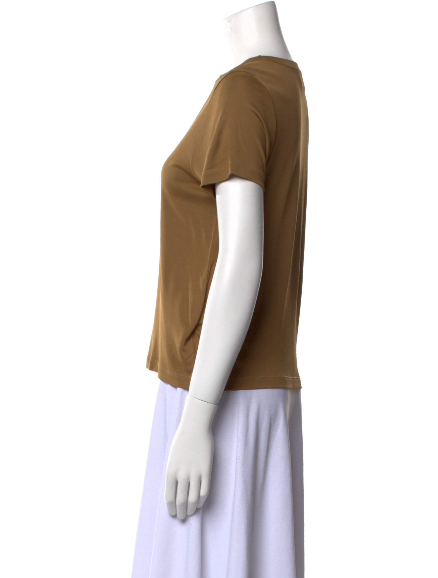 Khaite Scoop Neck Short Sleeve T-Shirt w/ Tags