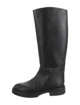 Khaite Leather Riding Boots