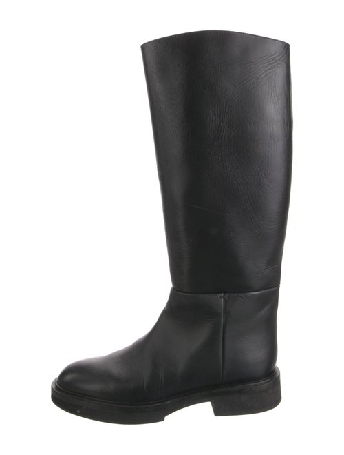Khaite Leather Riding Boots