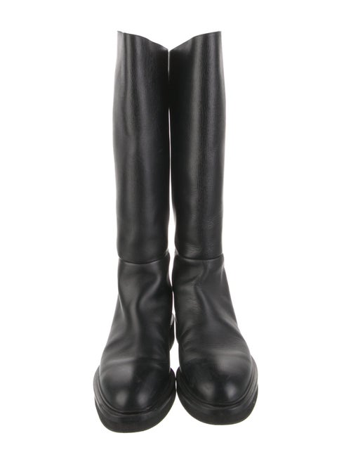 Khaite Leather Riding Boots