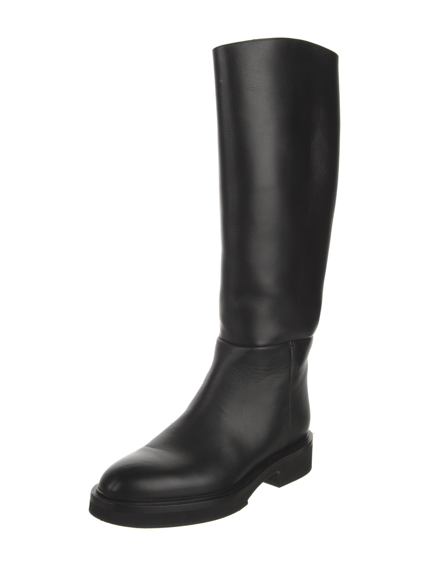 Khaite Leather Riding Boots