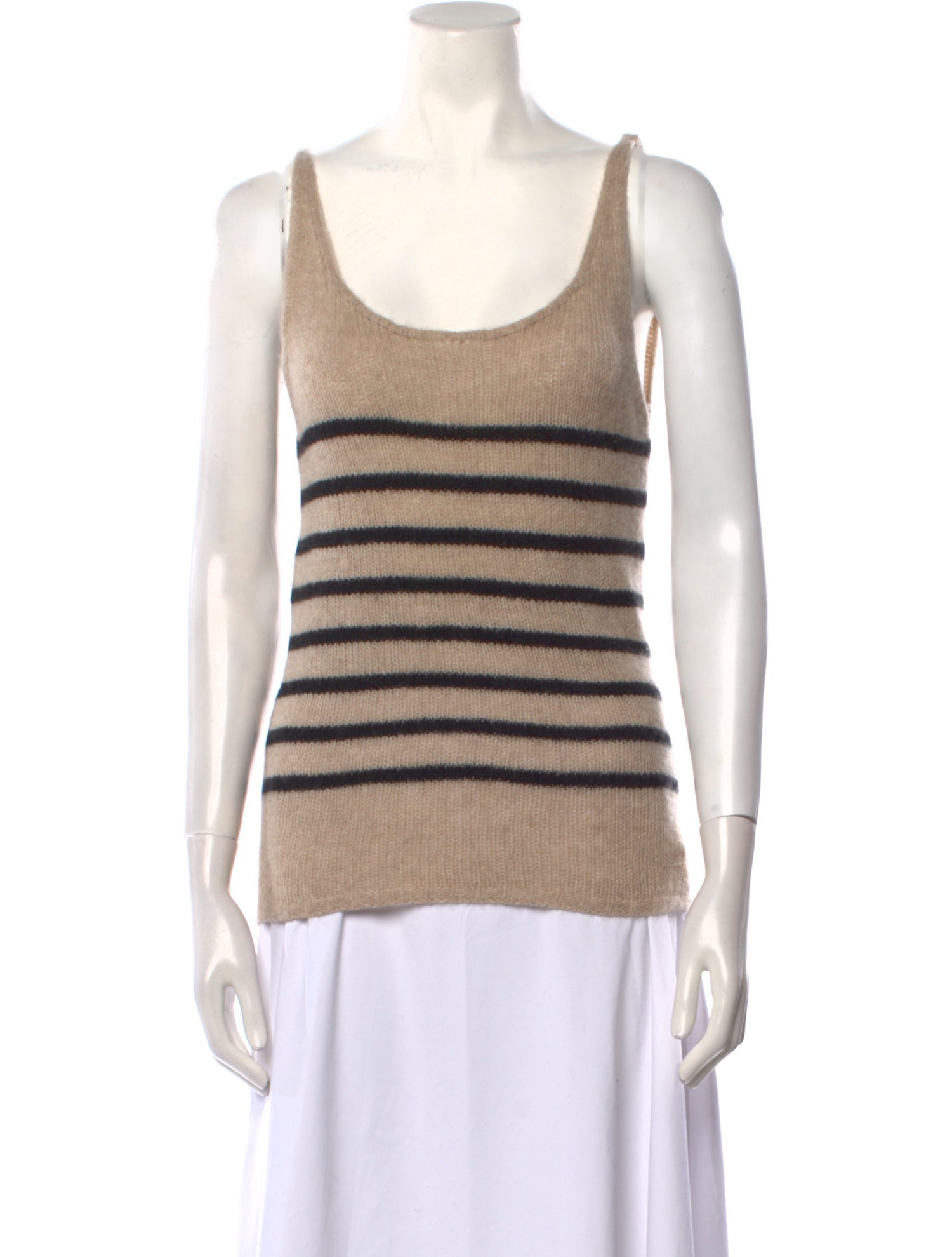 Khaite Cashmere Striped Sweater