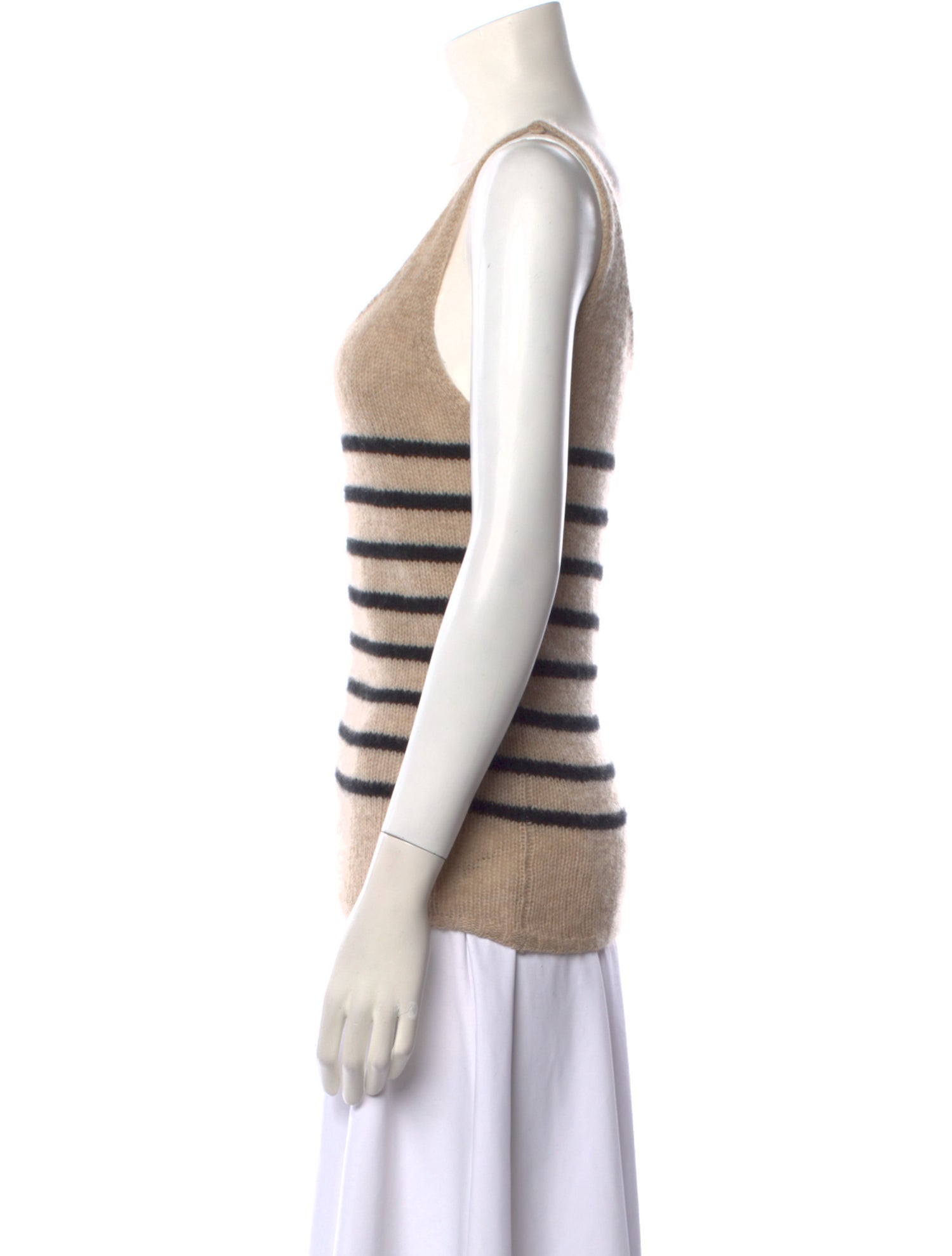 Khaite Cashmere Striped Sweater