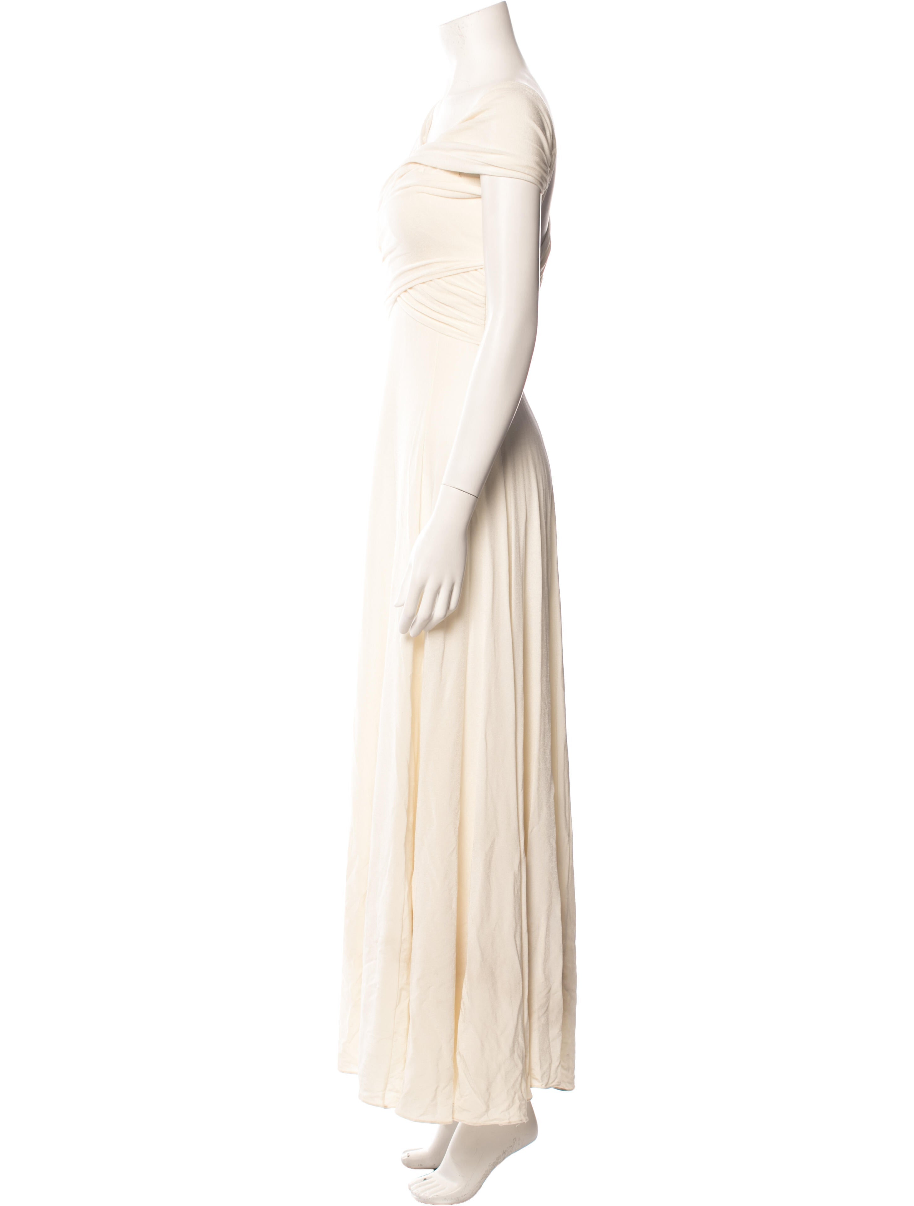 Khaite Cowl Neck Midi Length Dress